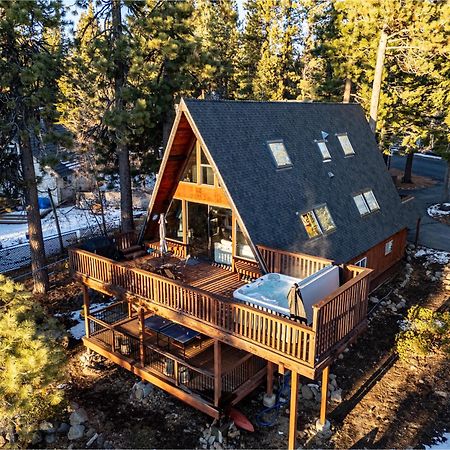 A-Frame Cabin With Hot Tub & Close To Lake Tahoe Tahoe City Exteriér fotografie