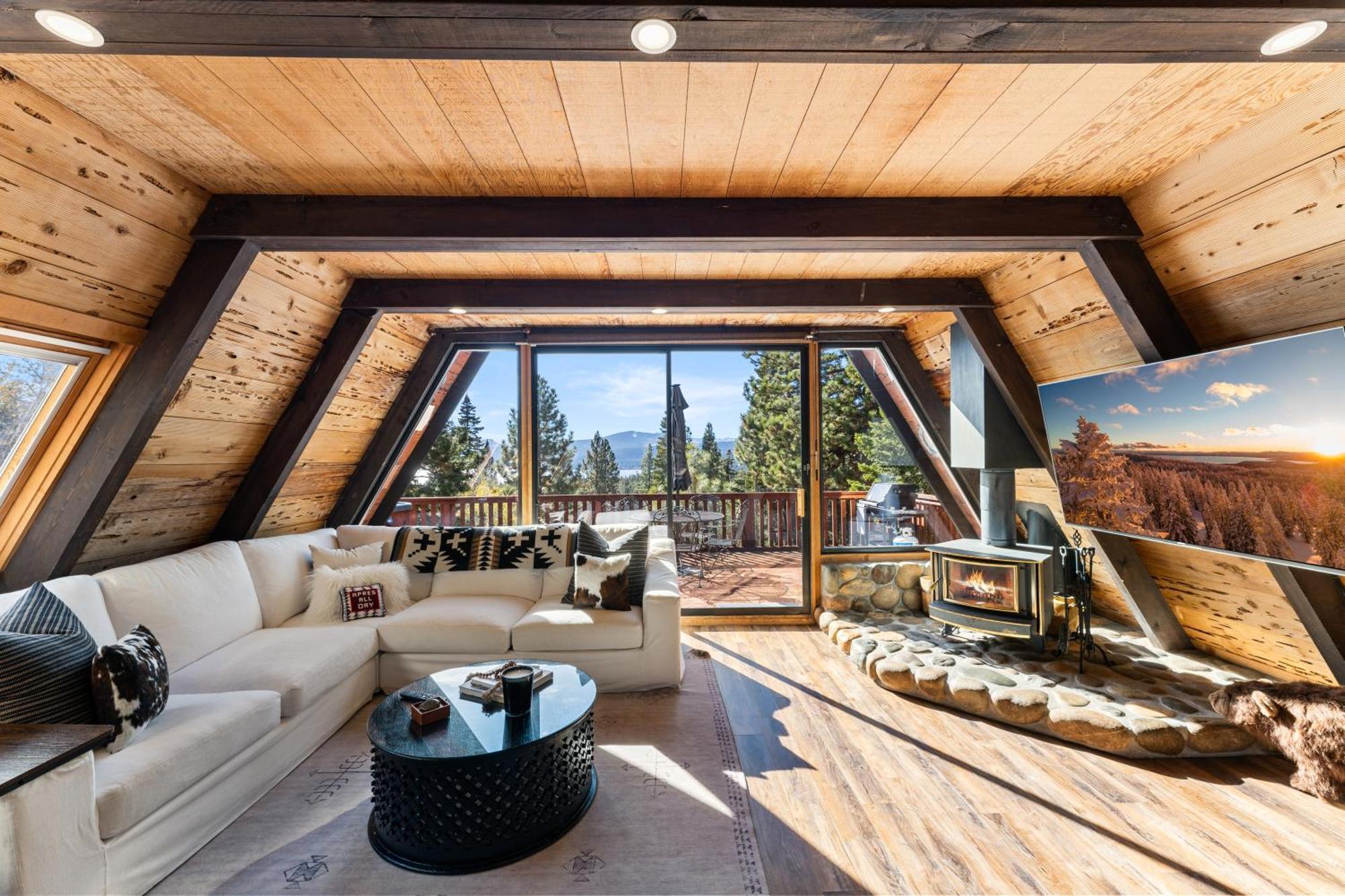 A-Frame Cabin With Hot Tub & Close To Lake Tahoe Tahoe City Exteriér fotografie