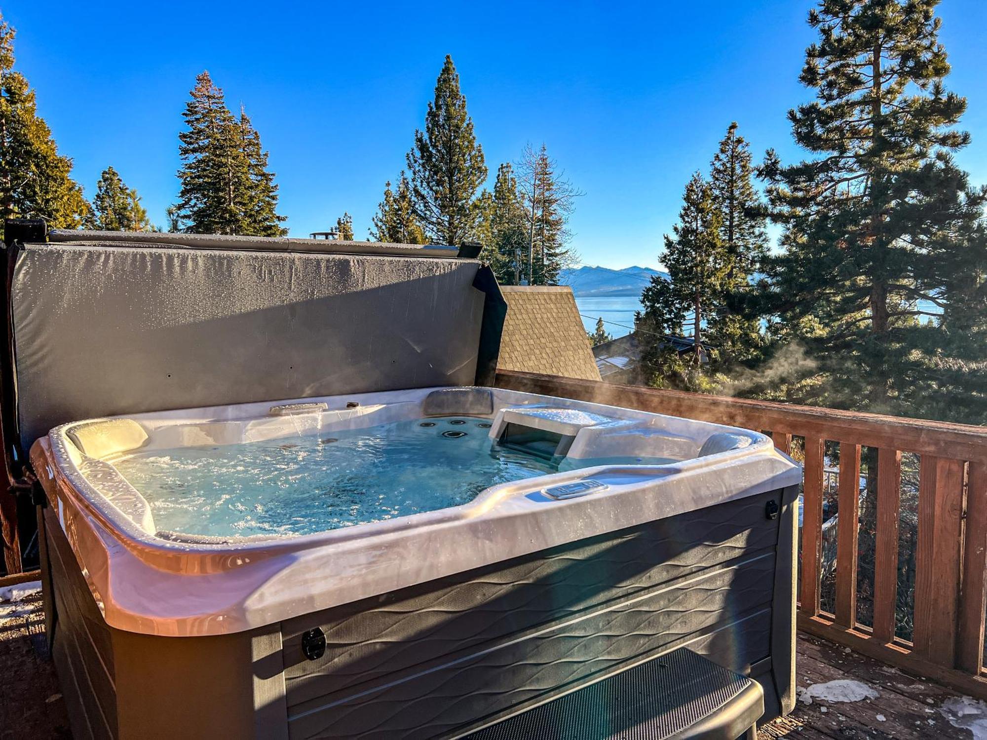 A-Frame Cabin With Hot Tub & Close To Lake Tahoe Tahoe City Exteriér fotografie